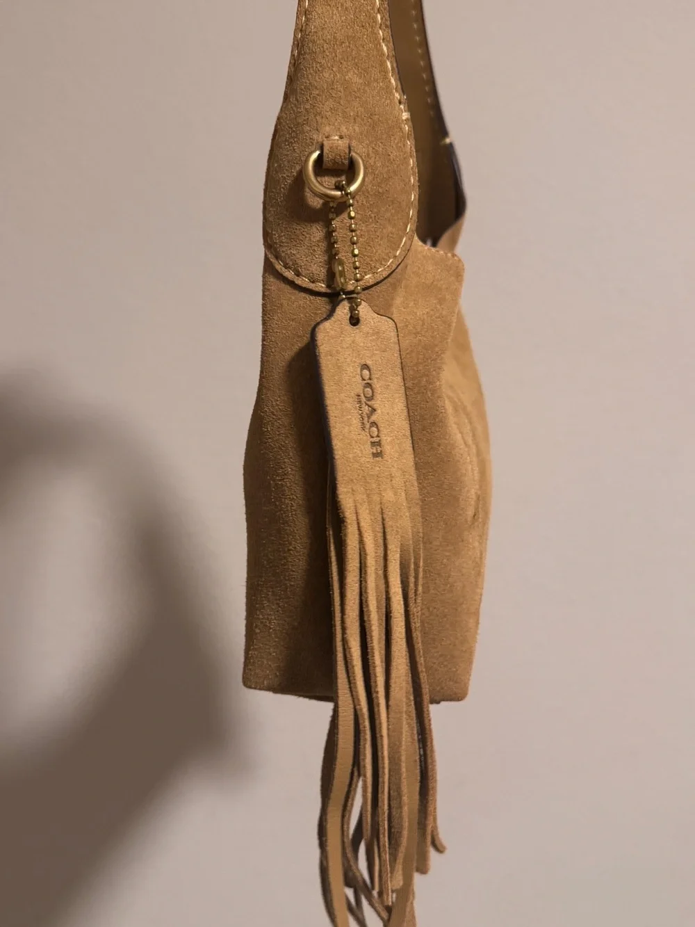 Coach Brooklyn 23 Sand Suede - Picture 3 of 5